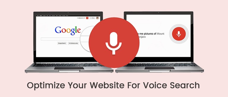 thiết kế website search voice